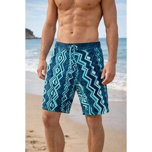 BILLABONG Recycler Sundays Board shorts Mens size 28 NEW Teal Green